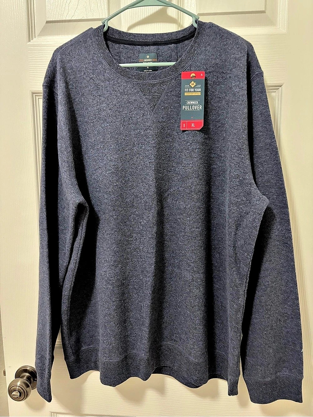 Members Mark Men's Crewneck Pullover XL NWT
